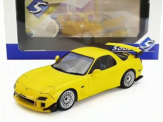 マツダ - RX-7 FD RS クーペ 1994 - イエロー/ SOLIDO 1/18 ミニカー