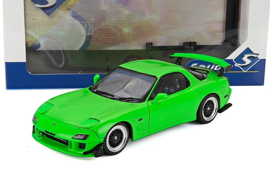 MAZDAマツダ RX 7 FD3RS ワークス クーペ 1999 グリーン / SOLIDO 1/18 ミニカー