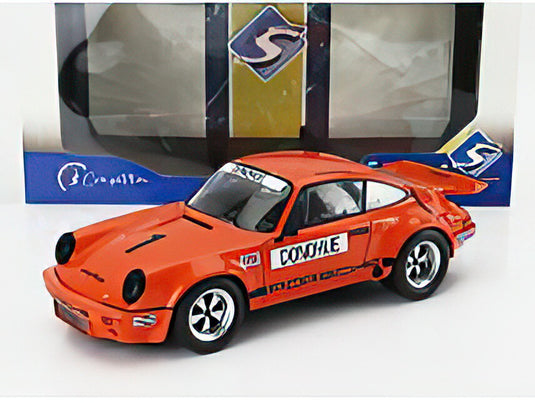 PORSCHE  911 RS 3.0L COUPE N 1 WINNER IROC DAYTONA 1974 MARK DONOHUE  ORANGE/SOLIDO 1/18ミニカー