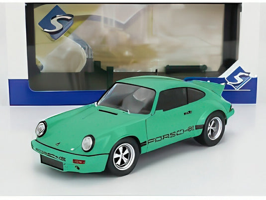 PORSCHE 911 RS 3.0L クーペ IROC DAYTONA 1974 グリーン/ SOLIDO 1/18 ミニカー