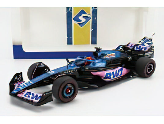 ALPINE - F1 A523 TEAM BWT ALPINE N 31 3rd MONACO GP 2023 ESTEBAN OCON - BLUE PINK/SOLIDO 1/18ミニカー