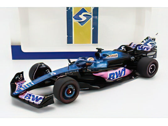 ALPINE - F1 A523 TEAM BWT ALPINE N 10 3rd DUTCH GP 2023 PIERRE GASLY - BLUE PINK/SOLIDO 1/18ミニカー
