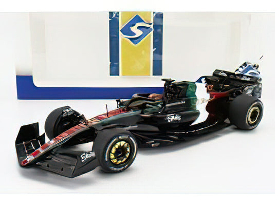 ALFA ROMEO - F1 C43 TEAM STAKE N 77 MONZA ITALY GP 2023 VALTTERI BOTTAS - BLACK RED WHITE GREEN/SOLIDO 1/18ミニカー