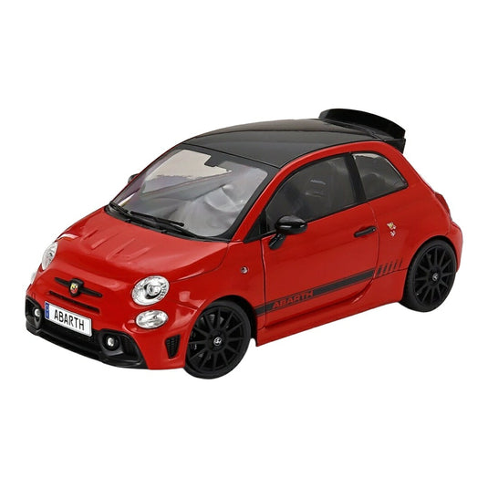 Fiatフィアット Nuova 500 Abarthアバルト 595 2023 レッド / SOLIDO 1/18 ミニカー