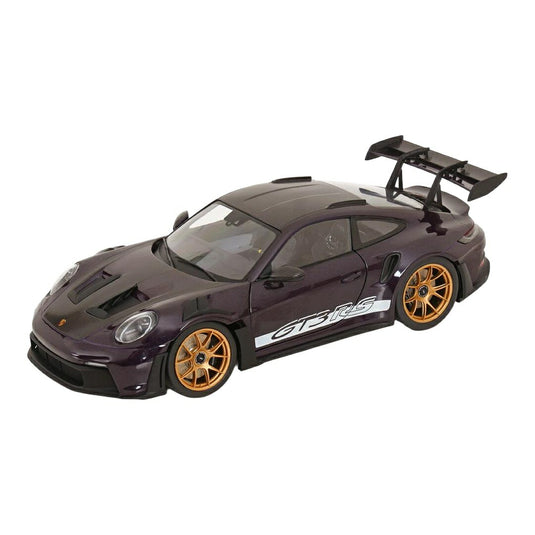 Porscheポルシェ 911 (992) GT3 RS Weissachヴァイザッハ Packageパッケージ 2024 ダークバイオレット / SOLIDO 1/18 ミニカー