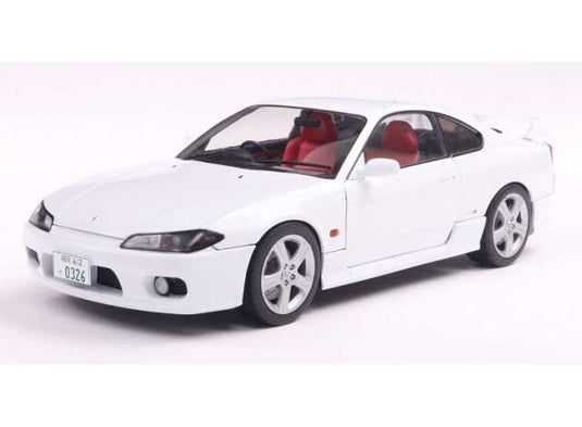 Nissan Silvia (S15) クーペ Spec R Aero 1999 ホワイト SL1812201/ SOLIDO 1/18 ミニカー