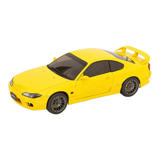 Nissan日産 Silviaシルビア (S15) 1999 yellowイエロー / SOLIDO 1/18 ミニカー