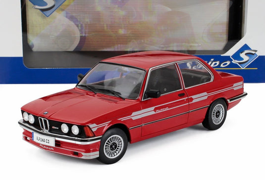 BMW 3シリーズ ALPINA C1 2.3 E21 1980 レッド/ SOLIDO 1/18 ミニカー