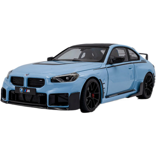 【予約】BMW 2シリーズ M2 M PERFORMANCE PARTS (G87) 2024 ライトブルーブラック / SOLIDO 1/18 ミニカー