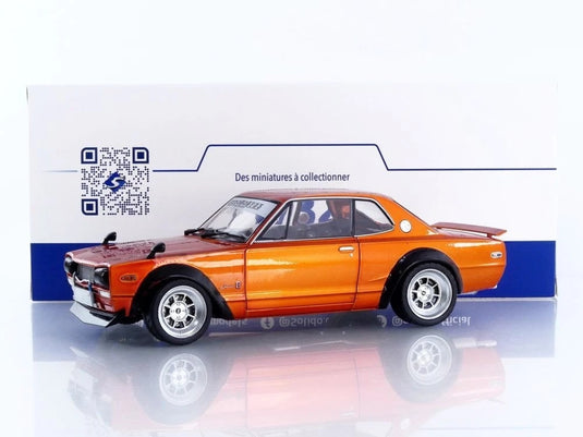 NISSANニッサン Skylineスカイライン (C10) Hakosukaハコスカ 1970 / SOLIDO 1/18 ミニカー