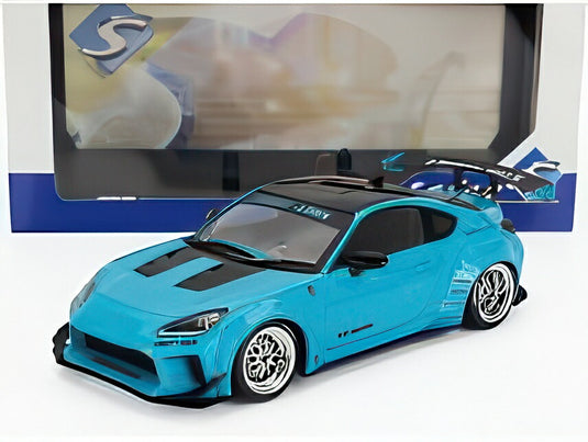 2024 トヨタ GR86 Liberty Walk ボディキット ブルー/ SOLIDO  1/18 ミニカー