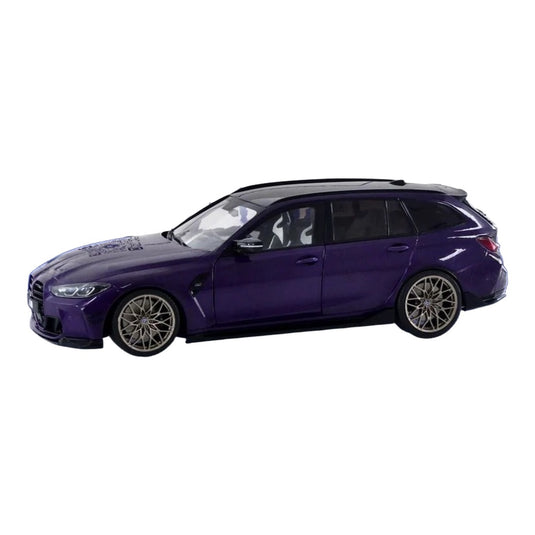 BMW M3 (G81) ツーリング 2023 パープル / Solido 1/18 ミニカー