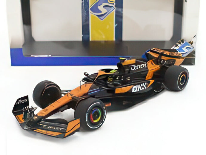 McLAREN F1 MCL38 チーム マクラーレン N 4 優勝 マイアミGP 2024 初F1優勝 ランド・ノリス オレンジ ブラック/ SOLIDO 1/18 ミニカー
