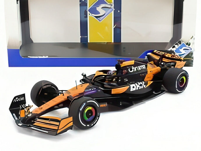 マクラーレン - F1 MCL38 チーム マクラーレン N 81 オーストラリアGP 2024 オスカー ピアストリ - オレンジ ブラック/ SOLIDO 1/18 ミニカー