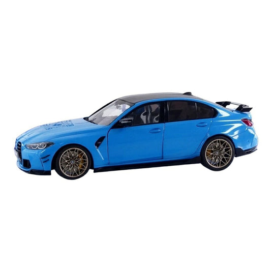 BMW M3 パフォーマンスパーツ 2024 ブルー / Solido 1/18 ミニカー