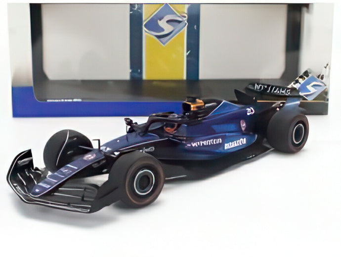 WILLIAMS F1 FW46 チーム ウィリアムズ レーシング N 23 サウジアラビア 2024 アレクサンダー・アルボン 2トーンブルー/ SOLIDO 1/18 ミニカー