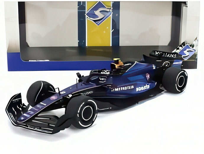 WILLIAMS F1 FW46 TEAM WILLIAMS RACING #2 サウジアラビアGP 2024 ローガン・サージェント ツートンブルー/ SOLIDO 1/18 ミニカー