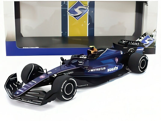 WILLIAMS F1 FW46 TEAM WILLIAMS RACING #2 サウジアラビアGP 2024 ローガン・サージェント ツートンブルー/ SOLIDO 1/18 ミニカー