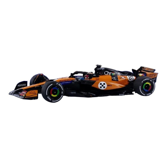 マクラーレン MCL39 #81 オスカー・ピアストリ モナコGP 2025 オレンジ / Solido 1/18 ミニカー