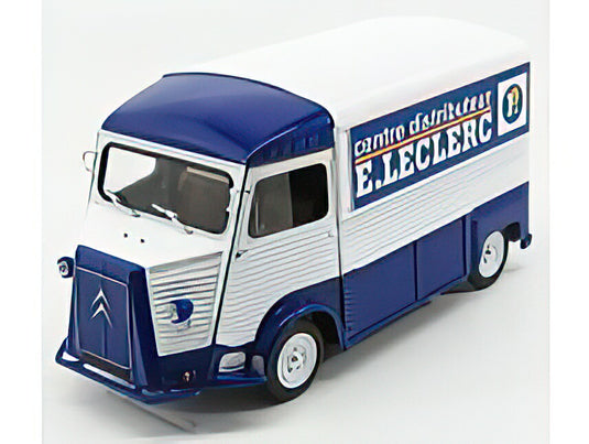 CITROEN TYPE HY バン E-LECLERC 1969 ホワイト ブルー / SOLIDO 1/18 ミニカー
