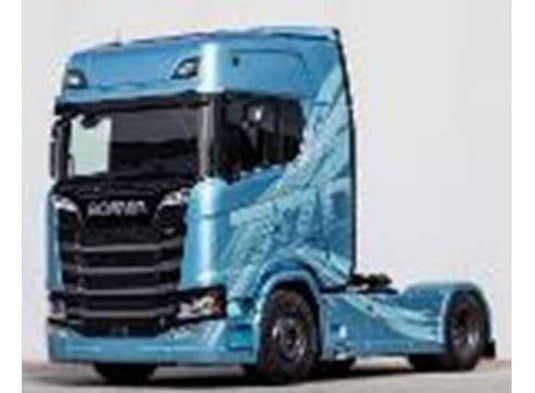 Scania S770 V8 トラクタートラック Highline 2 Assi 2021 ブルー SL2400304/ SOLIDO 1/24 ミニカー