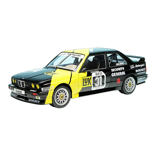 BMW M3 E30 Team MK Motorsport DTM 1988 ブラック/イエロー / Solido 1/18 ミニカー