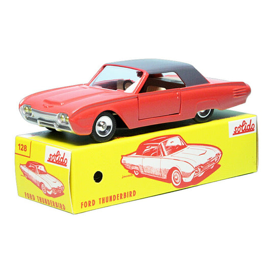 Fordフォード Thunderbird サンダーバード 1962 レッド / Solido 1/43 ミニカー