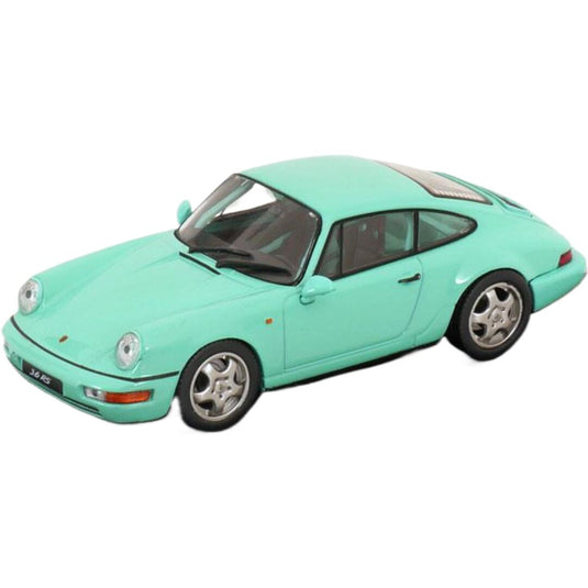 Porscheポルシェ 911 (964) RS Clubsportクラブスポーツ ミントグリーン / SOLIDO 1/43 ミニカー