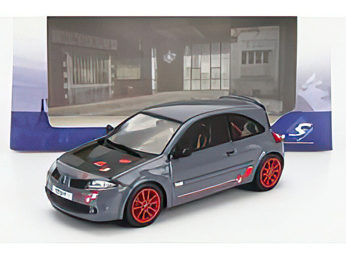 RENAULT MEGANE RS R26 R 2008 GREY RED/SOLIDO 1/43ミニカー