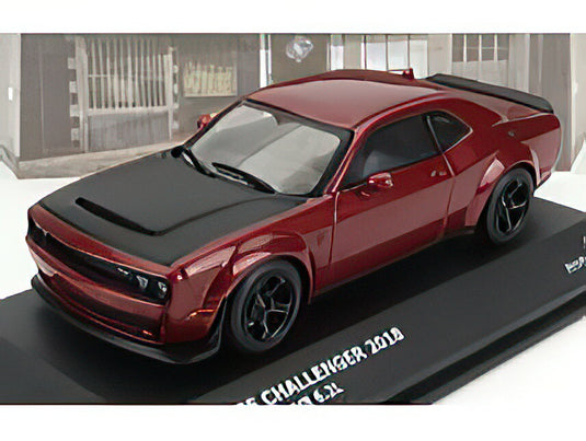 Dodge Challenger SRT Demon V8 6.2L 2018 デーモンレッド/ SOLIDO 1/43 ミニカー