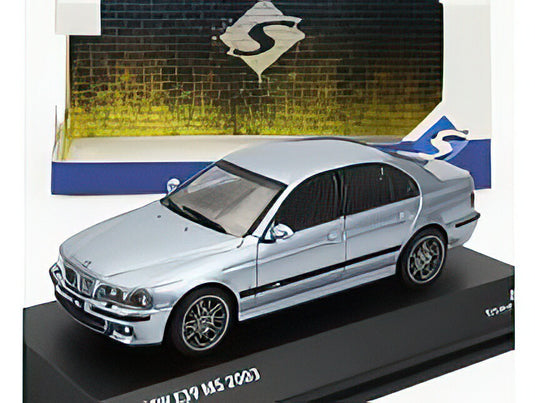 BMW 5 SERIES M5 5.0L V8 32V (E39) 2003 LIGHT BLUE/SOLIDO 1/43ミニカー