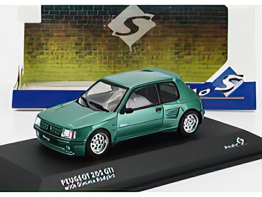 PEUGEOT 205 GTi DIMMA BODY KIT 1992 GREEN/SOLIDO 1/43ミニカー
