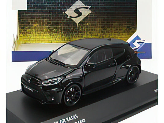 TOYOTA YARIS GR 1.6L 261hp TURBO AWD 2020 BLACK/SOLIDO 1/43ミニカー