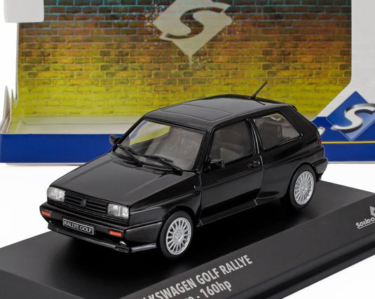 VOLKSWAGEN GOLF RALLYE G60 1989 ブラック/ SOLIDO 1/43 ミニカー