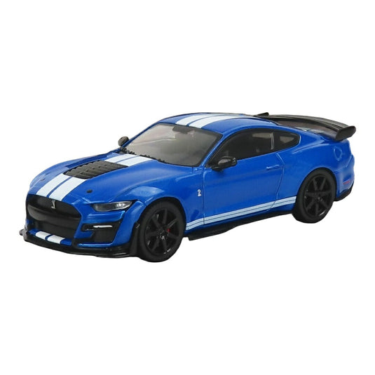 Fordフォード Mustangマスタング Shelbyシェルビー GT500 クーペ 2020 ブルー / SOLIDO 1/43 ミニカー