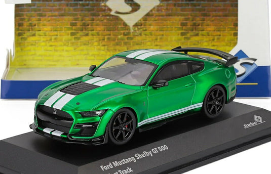 FORD USA Mustang Shelby GT500 クーペ 2020 エラプショングリーン / SOLIDO 1/43 ミニカー