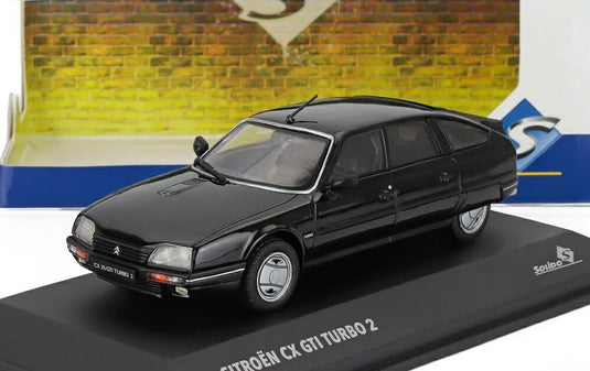 CITROEN CX 2.5i GTi Turbo 2 1989 ブラック / SOLIDO 1/43 ミニカー