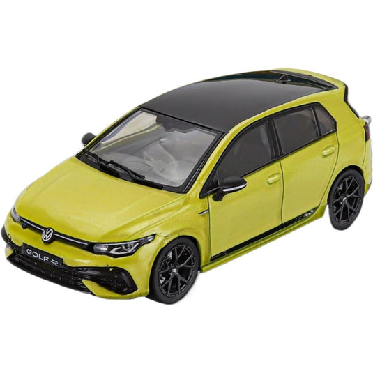 【予約】 VWフォルクスワーゲン GOLFゴルフ VIII R 2022 イエロー / SOLIDO 1/43 ミニカー
