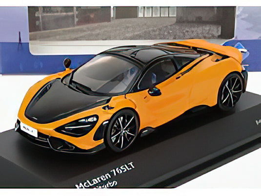 McLaren 765LT V8-Biturbo 2020 オレンジメタリック パパイヤスパーク/ SOLIDO 1/43 ミニカー