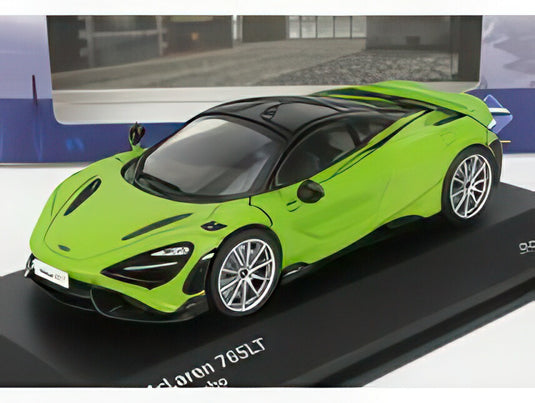 McLAREN 765LT V8 バイターボ 2020 グリーン/ SOLIDO 1/43 ミニカー