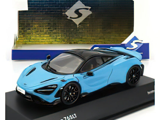 McLAREN - 765LT 2020 - LIGHT BLUE/SOLIDO 1/43ミニカー