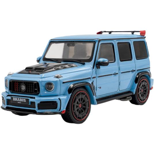 【予約】MERCEDES BENZ Gクラス G63 700 BRABUS ROCKET EDITION 2021 チャイナブルー / SOLIDO 1/43 ミニカー