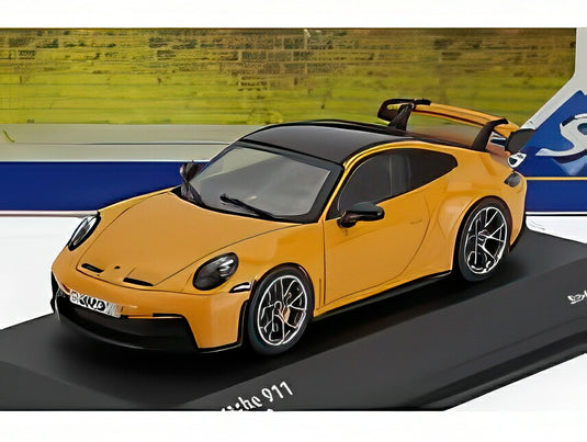 PORSCHE 911 992 GT3 クーペ 2023 イエロー/ SOLIDO 1/43 ミニカー