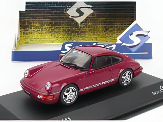 PORSCHE 911 964 RS クーペ 1992 レッド/ SOLIDO 1/43 ミニカー
