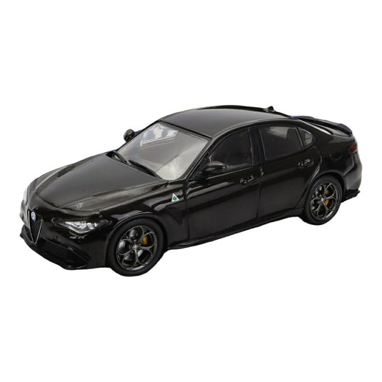 Alfa Romeoアルファロメオ Giuliaジュリア Quadrifoglio 2.9L Bi-Turbo 2019 ブラック / SOLIDO 1/43 ミニカー