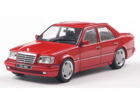 1994 メルセデスベンツ E60 AMG W124 レッド Mercedes ミニカー / SOLIDO 1/43 ミニカー