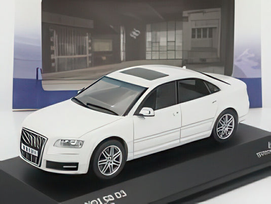 AUDI A8 S8 (D3) 2010 ホワイト/ SOLIDO 1/43 ミニカー