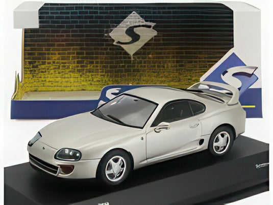 TOYOTA SUPRA MKIV 2JZ クーペ 2001 シルバー/ SOLIDO 1/43 ミニカー