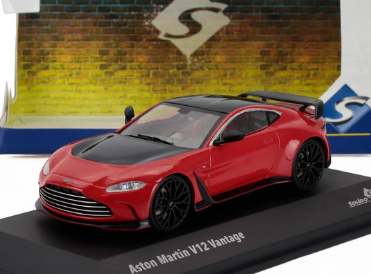 ASTON MARTIN V12 VANTAGE 2023 スコーパスレッド/ SOLIDO 1/43 ミニカー