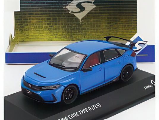 HONDA CIVIC TYPE-R 2022 ブルー/ SOLIDO 1/43 ミニカー